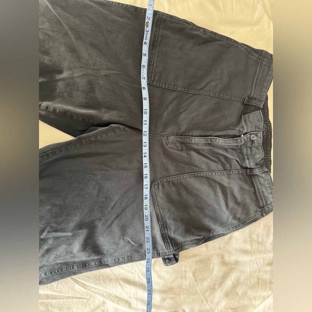 GAP Charcoal Elastic Waist Pants 18 Tall - Picture 5 of 5